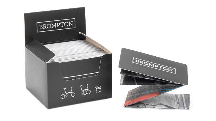 Z CARD Display Brompton Gray